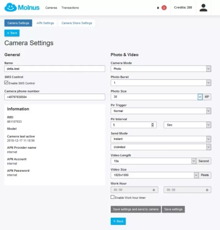 Fotopułapka Kamera Leśna HC-BG636-48M GSM 4G LTE 14MPx