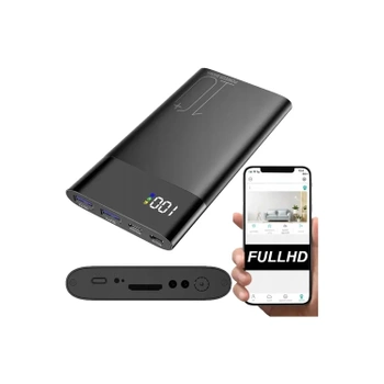 UKRYTA MINI KAMERA POWERBANK WIFI LIFEVIEW 25 GODZ MK+10