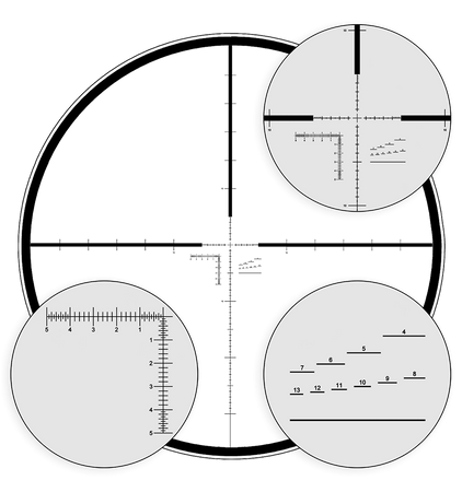 Luneta Steiner Military 3-15x50 MSR 