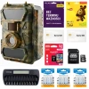 Zestaw Fotopułapka Kamera Leśna SF4.0Pro AES GPS GSM 4G LTE 24MPX + SIM + 32GB + Zasilanie