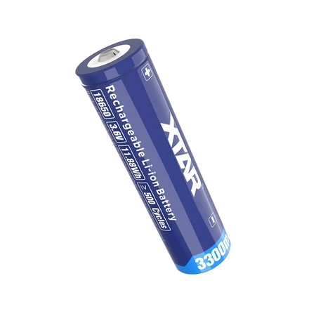  AKUMULATOR XTAR 18650 3,6V LI-ION 3300MAH Z ZABEZPIECZENIEM