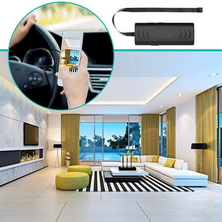Ukryta mini kamera w gniazdku elektrycznym WiFi USB Białe