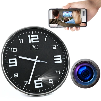 Mini Kamera WIFI ukryta w Zegar na Ścianę MK204