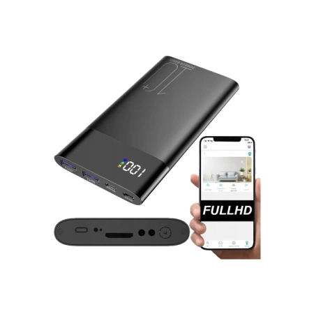 UKRYTA MINI KAMERA POWERBANK WIFI LIFEVIEW 25 GODZ MK+10