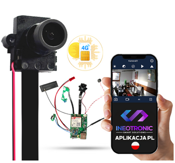 Kamera do ukrycia IP055-D1 Tuya 4G SIM Wi-Fi IR FHD