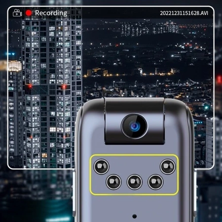 Mini Kamera Szpiegowska V13 1080p Detekcja Ruchu mikrofon Dyktafon Ukryta
