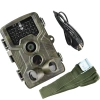 Zestaw Fotopułapka kamera leśna TOPHUNT HC800A FHD 42xIR 16MPX + Karta SD 32 GB +8xAA