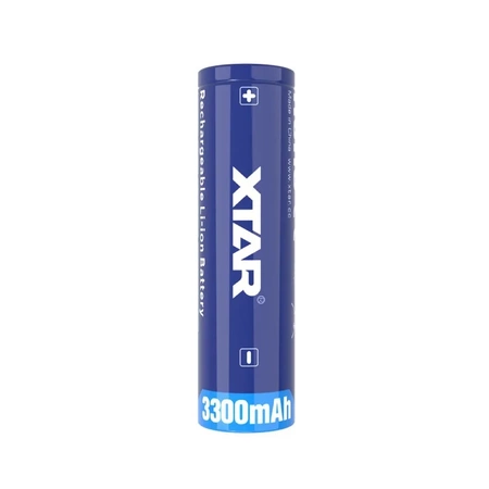  AKUMULATOR XTAR 18650 3,6V LI-ION 3300MAH Z ZABEZPIECZENIEM