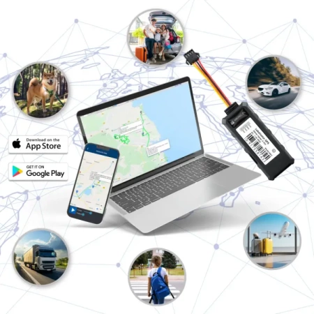 Lokalizator GPS 2G+4G śledzenie pojazdu łodzi MK3