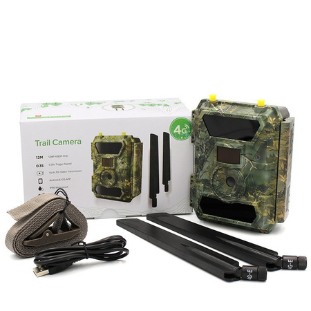 Fotopułapka Kamera Leśna SF4.0Pro AES GPS GSM 4G LTE 24MPX