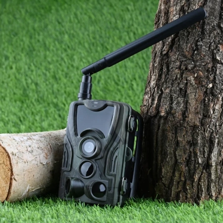 ZESTAW FOTOPUŁAPKA GSM HC-801PRO-4G LTE + 8XAA + SD 32GB + SIM