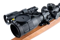 Celownik noktowizyjny Infiray TD50L + iluminator X-Hog 850 nm (zasięg 1000m)+pełne wyposażenie dodatkowe