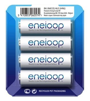 Akumulatorki Panasonic Eneloop AA (R6) 2000 mAh BK3MCCE/4LE - 4 sztuki