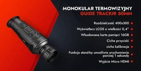 Kamera termowizyjna Guide Track IR 50 mm