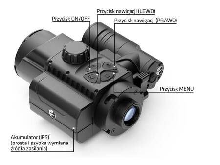 Nasadka noktowizyjna Pulsar Forward F455S + (GRATIS) Luneta celownicza Yukon Jaeger 3-12x56 X01i