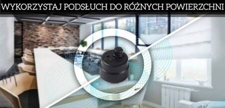 Podsłuch sejsmiczny przez ściany F900B (lokalizator wycieków)